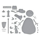 Spellbinders Country Christmas Die Set - Country Snowman