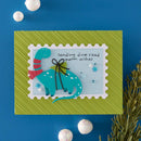 Spellbinders Independent Exclusive Clear Stamp & Die Set - Dino-Sized Holiday