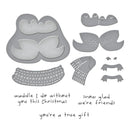 Spellbinders Merry Mischief Clear Stamp & Die Set - Cozy Waddles