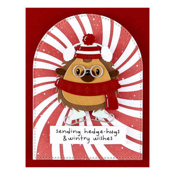 Spellbinders Merry Mischief Clear Stamp & Die Set - Hedge-Hugs