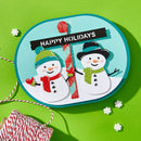 Spellbinders North Pole Friends Die Set - North Pole Sentiments