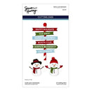 Spellbinders North Pole Friends Die Set - North Pole Sentiments