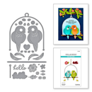 Spellbinders Cheerful Chirps Die Set - Pretty Birds
