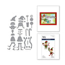 Spellbinders North Pole Friends Die Set - Santa's Elves