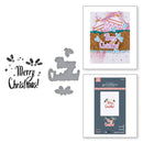 Spellbinders Starry Holiday Press Plate & Die Set By Dina Wakley - Starry Merry Christmas Registration