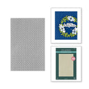Spellbinders Texture & Foliage 3D Embossing Folder by Suzanne Hue - Linen