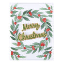 Spellbinders Texture & Foliage Wreath Etched Dies by Suzanne Hue - Seasonal Wreath Foliage
