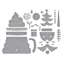 Spellbinders Wonderland Die Set - Cocoa Wonderland