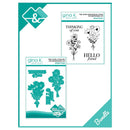 Gina K Designs Stamp & Die Set - Spring Posies