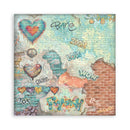 Stamperia Maxi Backgrounds Paper Pad 8" x 8" 10/pkg - Furry Friends 2