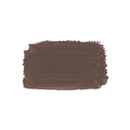 A textured brown paint or cream swatch with visible horizontal brush strokes, centered on a plain white background.