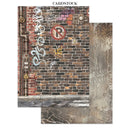 Stamperia Printed Art Junk Journal: Stickers, Cut-Outs & Backgrounds - Furry Friends 2