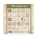 Stamperia scrapbooking paper pad with various patterns on a white background