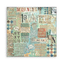 Stamperia Scrapbooking Small Pad 8" x 8" - Backgrounds Selection - Furry Friends
