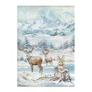 Stamperia A4 Rice Paper - The Owl's House Wildlife