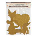 Stamperia Crafty Shapes - Furry Friends Dog and Cat Silhouette