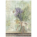 Stamperia Mini Rice Paper A6 Selection Set of 8 - Herbarium Silvae