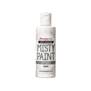 A bottle of Stamperia ARP stories Misty Paint in Deep White (Kaipo!) on a solid white background.