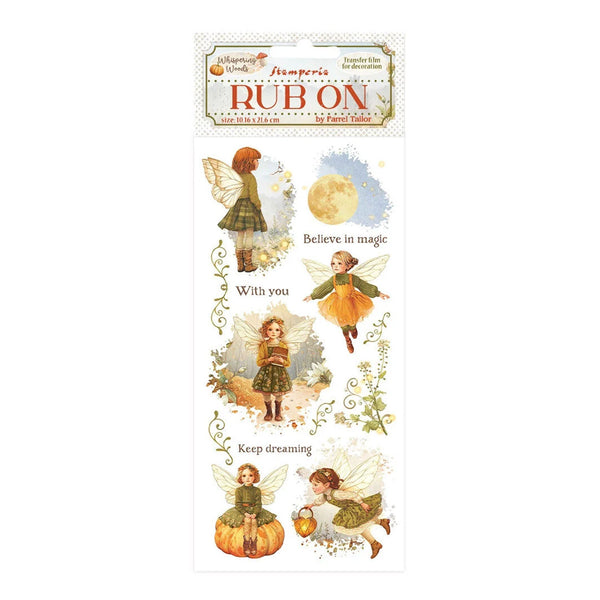 Stamperia Rub-On 4.17"x 8.5" - Whispering Woods - Fairy