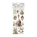Stamperia Rub-On 4"x 8.5" - The Owl's House Teddy Bears