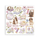 Stamperia Rub-On Kit 6.1" x 6.1" - Quiet Days