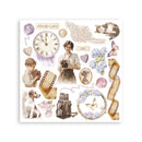 Stamperia Rub-On Kit 6.1" x 6.1" - Quiet Days