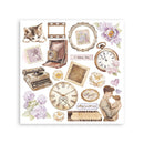 Stamperia Rub-On Kit 6.1" x 6.1" - Quiet Days