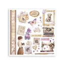 Stamperia Rub-On Kit 6.1" x 6.1" - Quiet Days