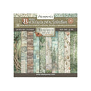 Stamperia Scrapbooking Pad 12" x 12" 10/pkg - Backgrounds Selection - Herbarium Silvae