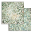 Stamperia Scrapbooking Pad 12" x 12" 10/pkg - Backgrounds Selection - Herbarium Silvae