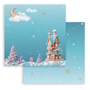 Stamperia Scrapbooking Small Pad 8"x 8" 10/Pkg - Candy Christmas