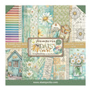 Stamperia Daisy Art scrapbooking paper pack with floral and nature-themed designs.