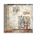 Stamperia Scrapbooking Small Pad 8" √ó 8" 10/pkg - Furry Friends