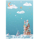 Stamperia Selection Rice Paper A4 Set of 6 - Candy Christmas
