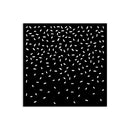 Stamperia Thick Stencil 4.72"x 4.72" - Candy Christmas Dripping with Sugar Sparkling