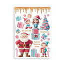 Stamperia Washi Pad A5 8 Sheets - Candy Christmas