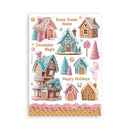 Stamperia Washi Pad A5 8 Sheets - Candy Christmas