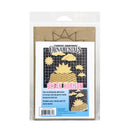 Stampeders Anonymous 'Ocean Horizon' laser-cut paper craft kit in its original clear plastic packaging, showing the kraft paper backing and printed product insert.