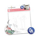 Altenew Stencil Art: Where Nature Meets Home Layering Stencil Set (6 in 1)