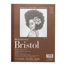 Strathmore 400 Series Bristol Pad 2 Play Smooth 9"x 12" Tape Bound - 15 Sheets