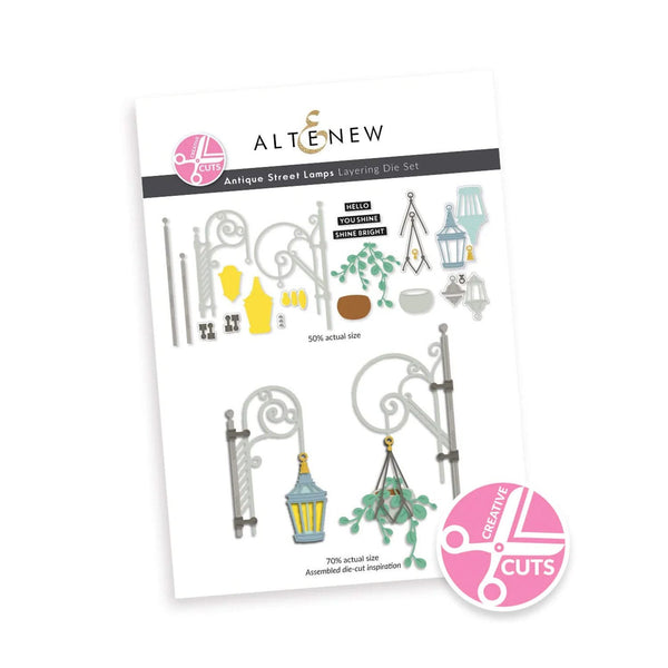 Altenew Creative Cuts: Antique Street Lamps Layering Die Set