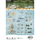 Studio Light Christmas Forest Transparent Stickers - Elements & Texts