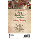 Studio Light Cottage Christmas Clear Stamps - Holiday Wishes