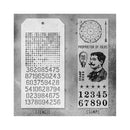 Tim Holtz Mixed-Media Stamps & Stencil - Set