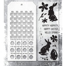 Tim Holtz Mixed-Media Stamps & Stencil - Set