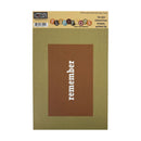 The Paper Loft Two-sided Artboard Frame - Light Olive/Pumpkin Spice