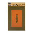 The Paper Loft Two-sided Artboard Frame - Olive/Orange