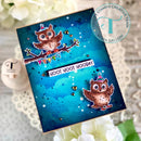 Trinity Stamps Clear Stamp Set - Hoot Hoot Hooray