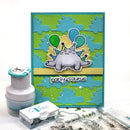 Trinity Stamps Clear Stamp Set - Partysaurus