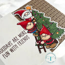 Trinity Stamps Coordinating Die Set - Holiday Gnome Stacks
